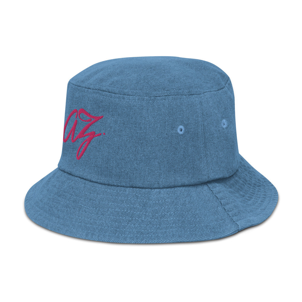 AZONTO Denim bucket hat p