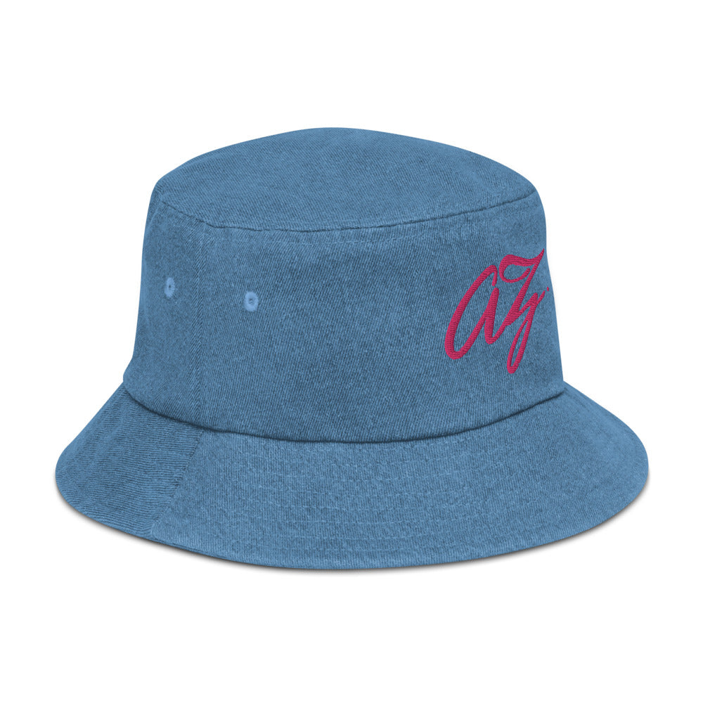 AZONTO Denim bucket hat p