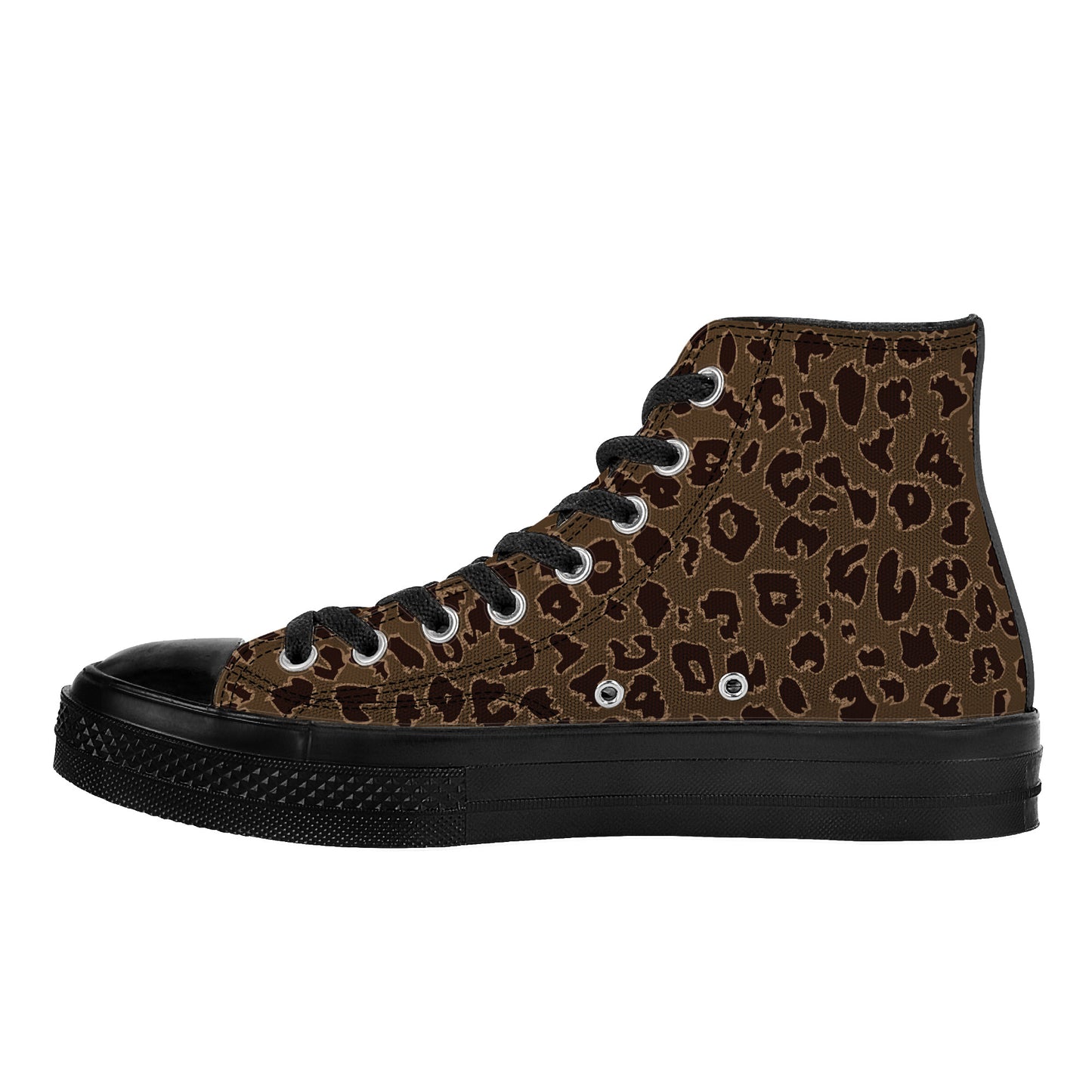 AZONTO CHETAH High Top Canvas Shoes - Black