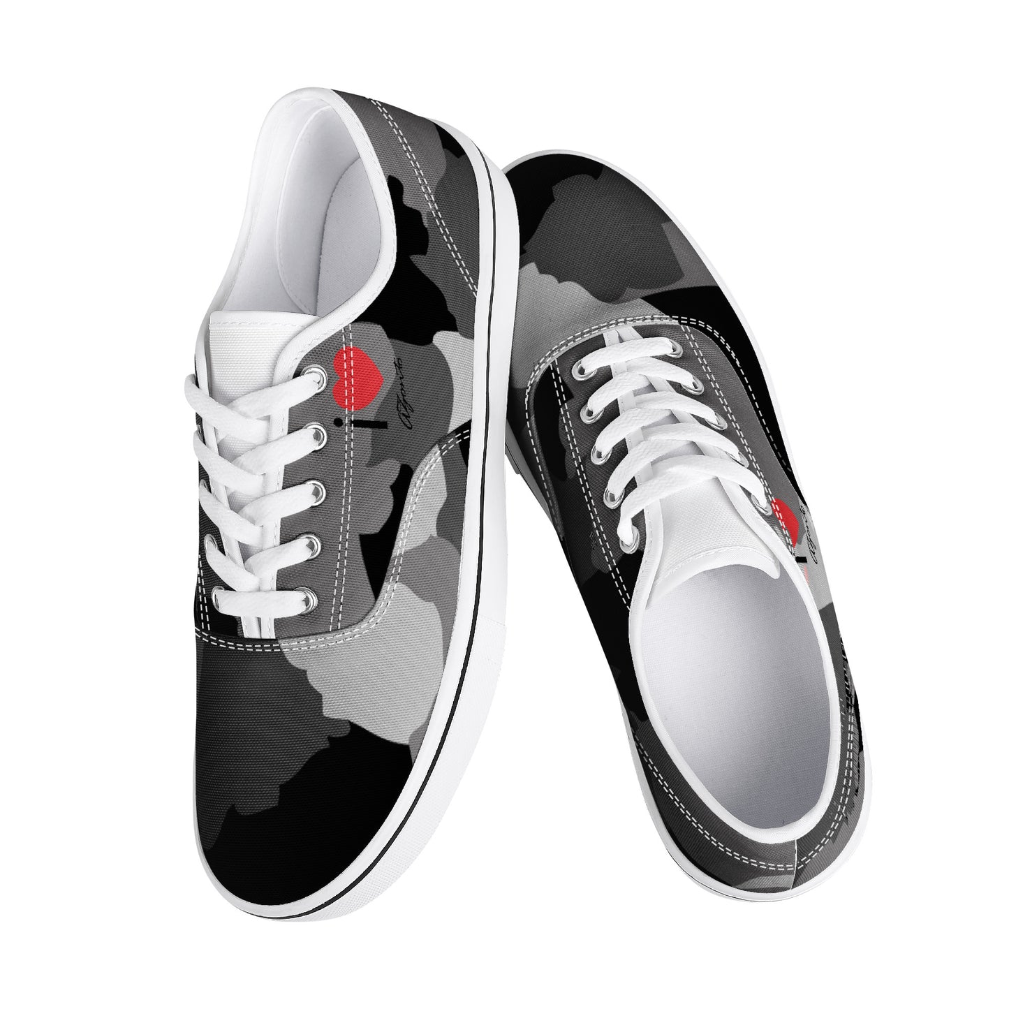 AZONTO Cam Skate Shoe - White