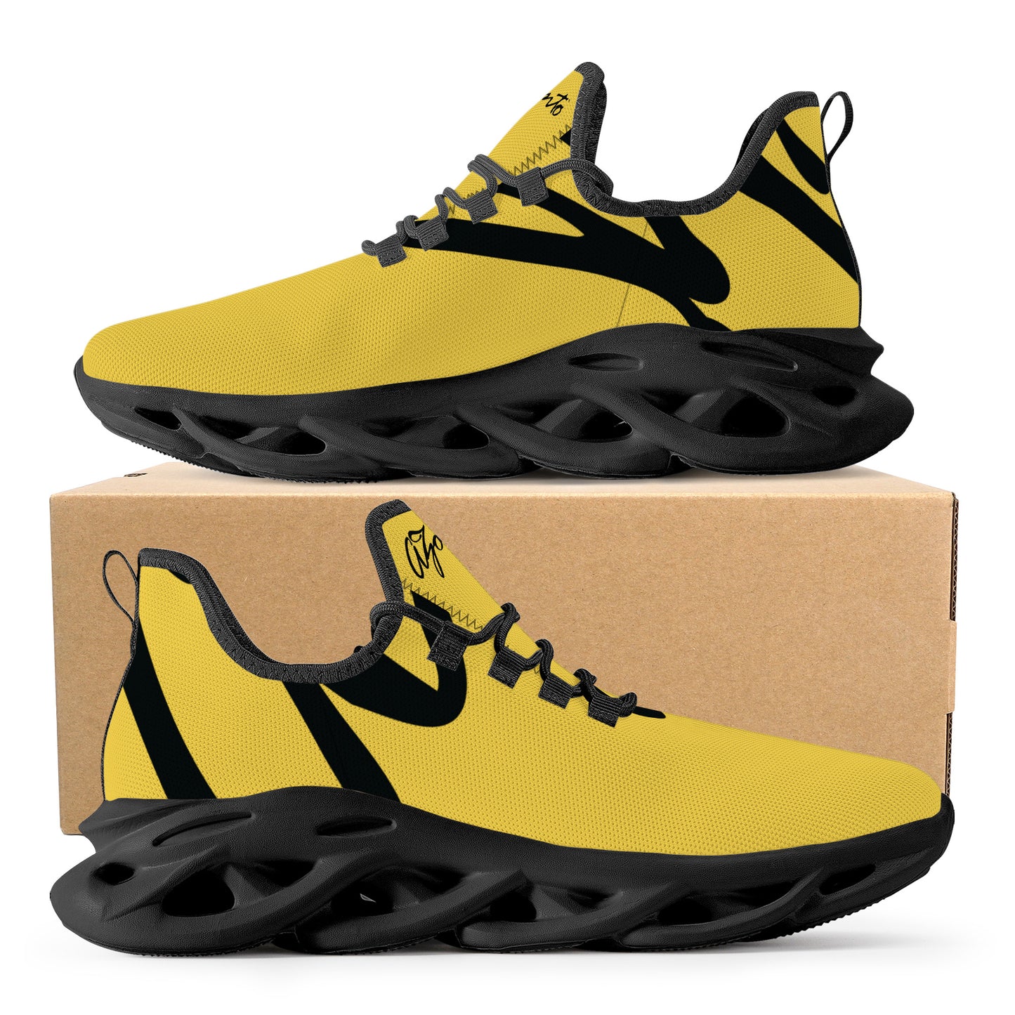 AZONTO Flex Control Sneaker - Black