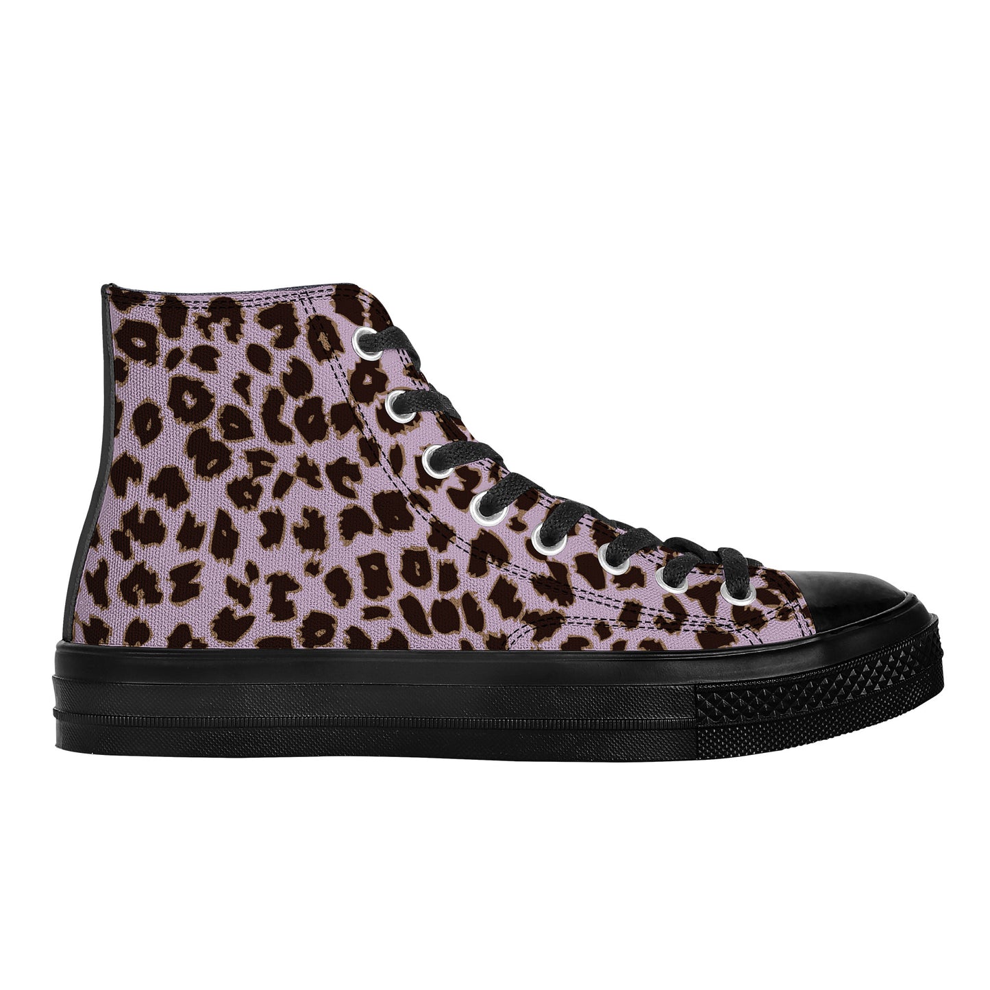 AZONTO CHETAH High Top Canvas Shoes - Black