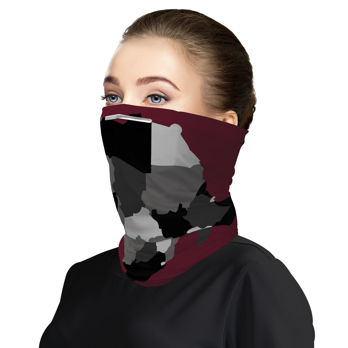 AZONTO Snood Scarf/Bandana