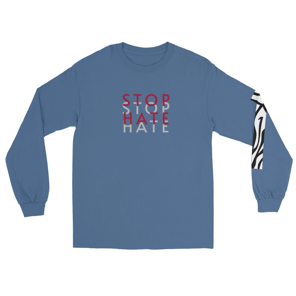 STOP HATE Men’s Long Sleeve Shirt