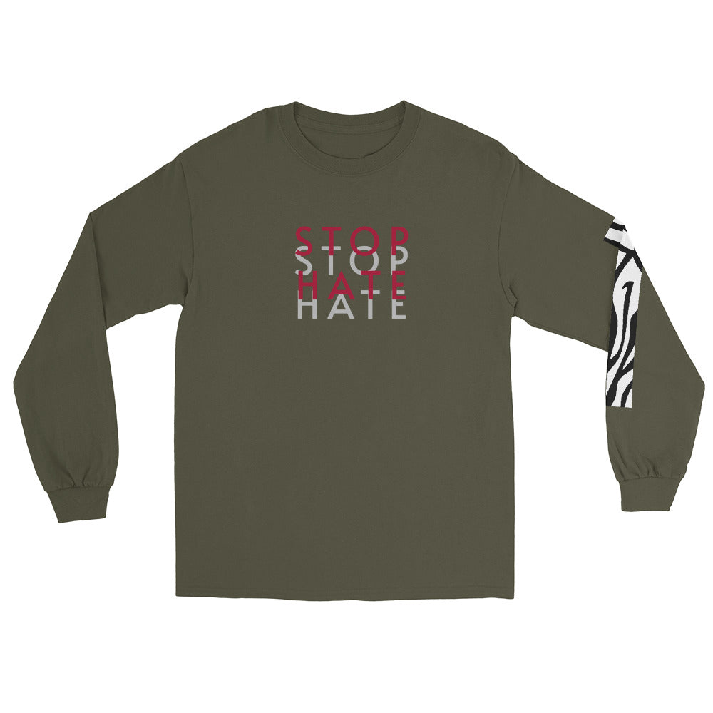 STOP HATE Men’s Long Sleeve Shirt