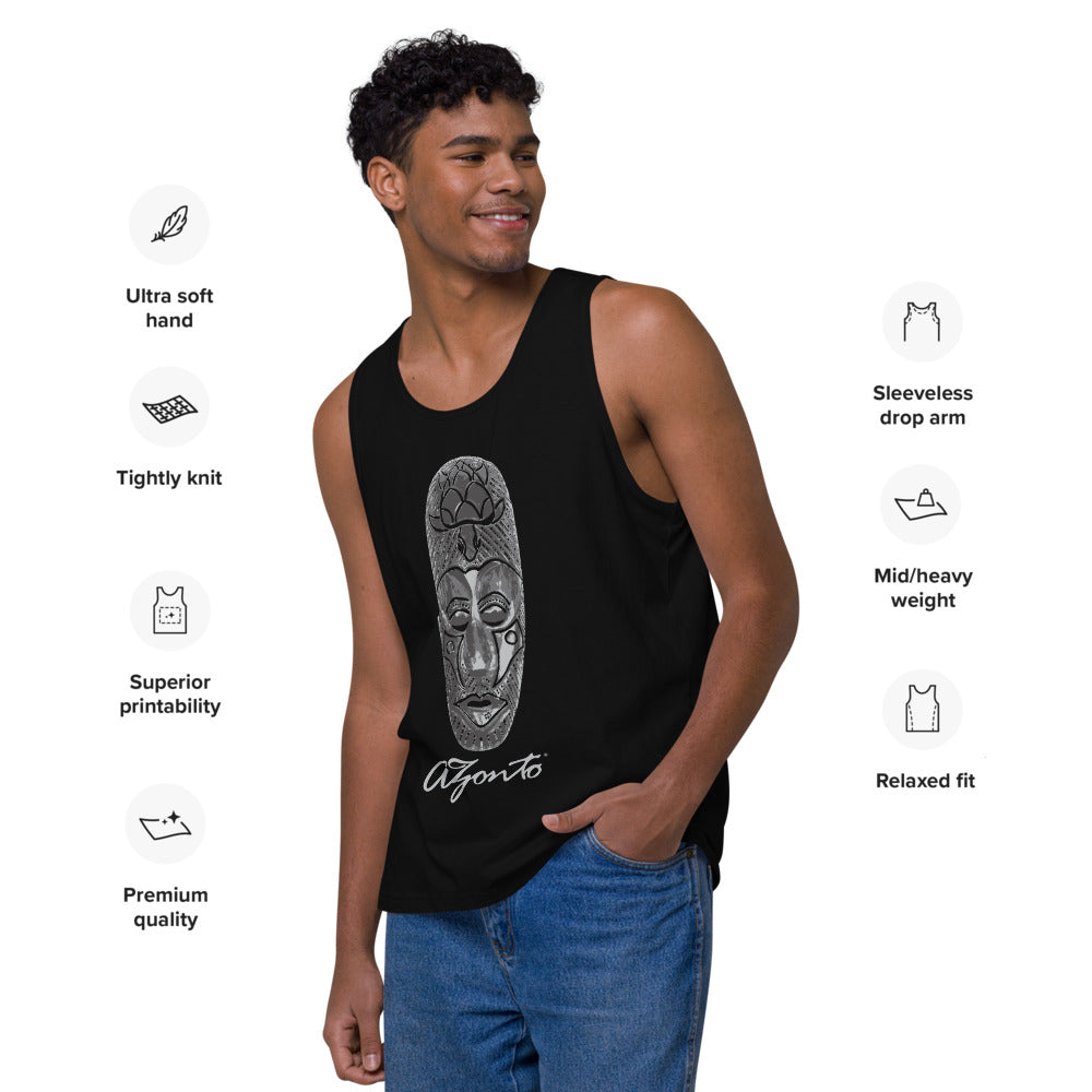 AZONTO MASK Men’s premium tank top