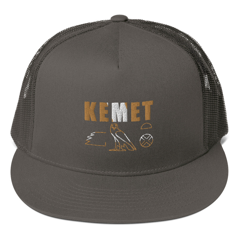 MAAT FOREVER Mesh Back Snapback KEMET GRAD