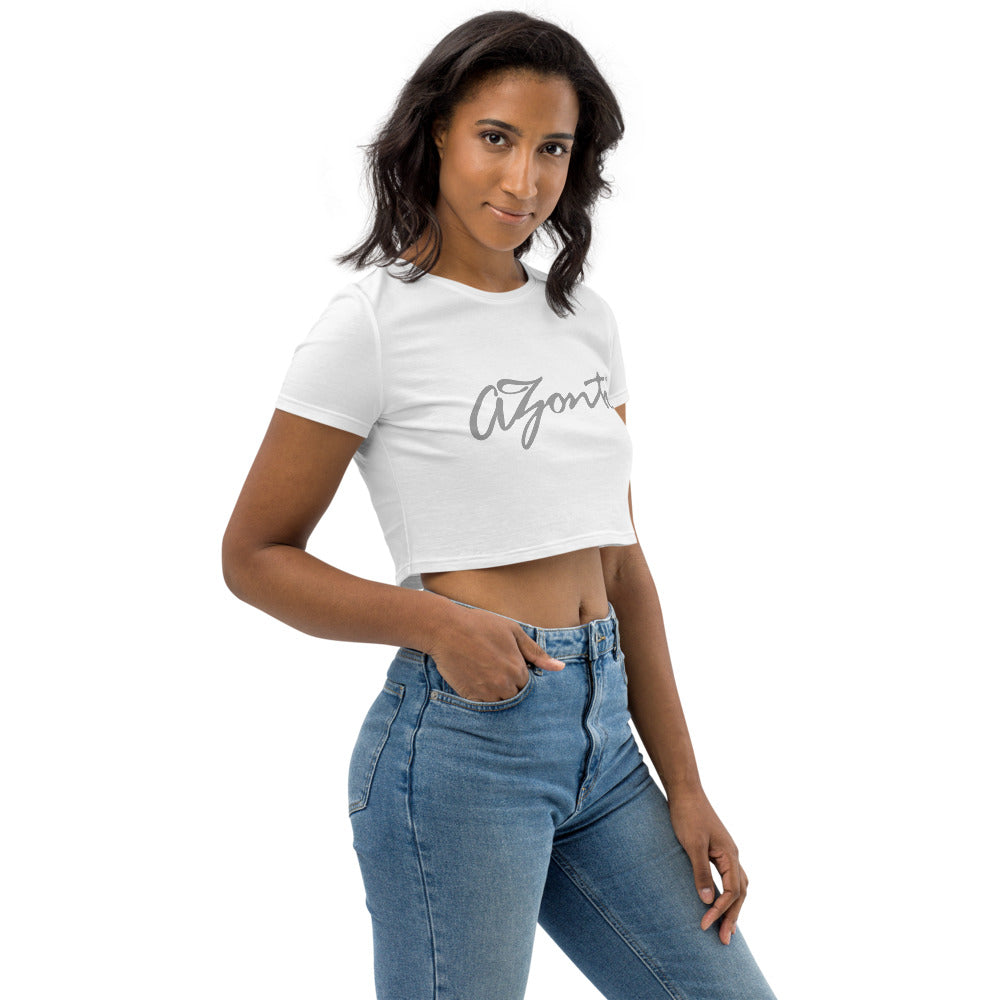 Organic Crop Top T- Shirt