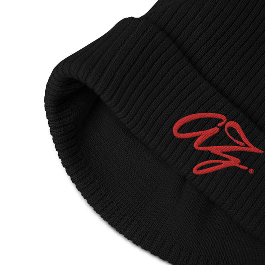 AZONTO Organic ribbed beanie