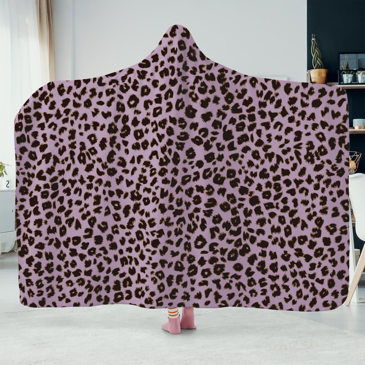 AZONTO CHETAH Hooded Blanket