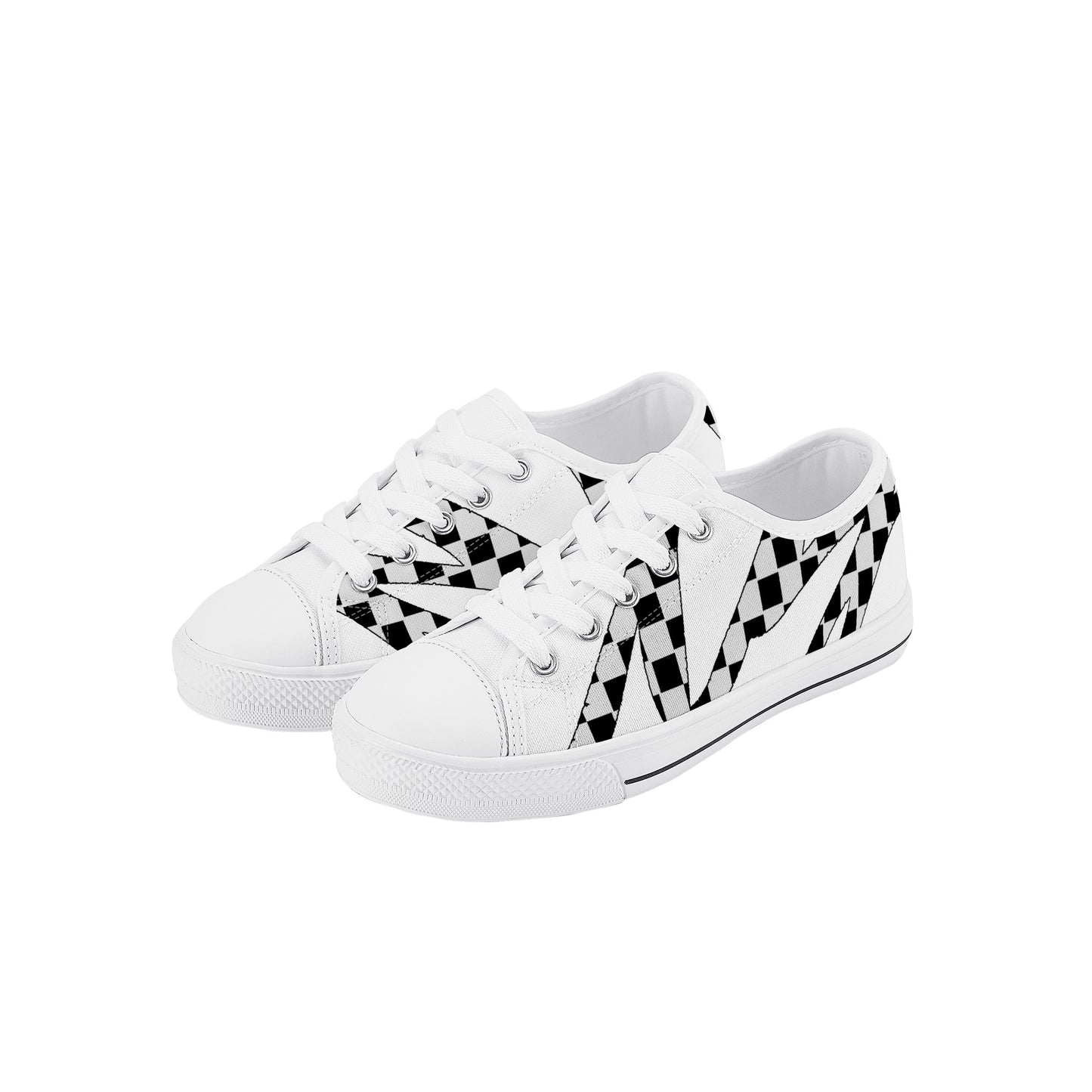 SF_K13 Kids Low Top Canvas Shoes