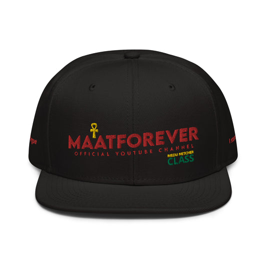 MAAT FOREVER Snapback Hat