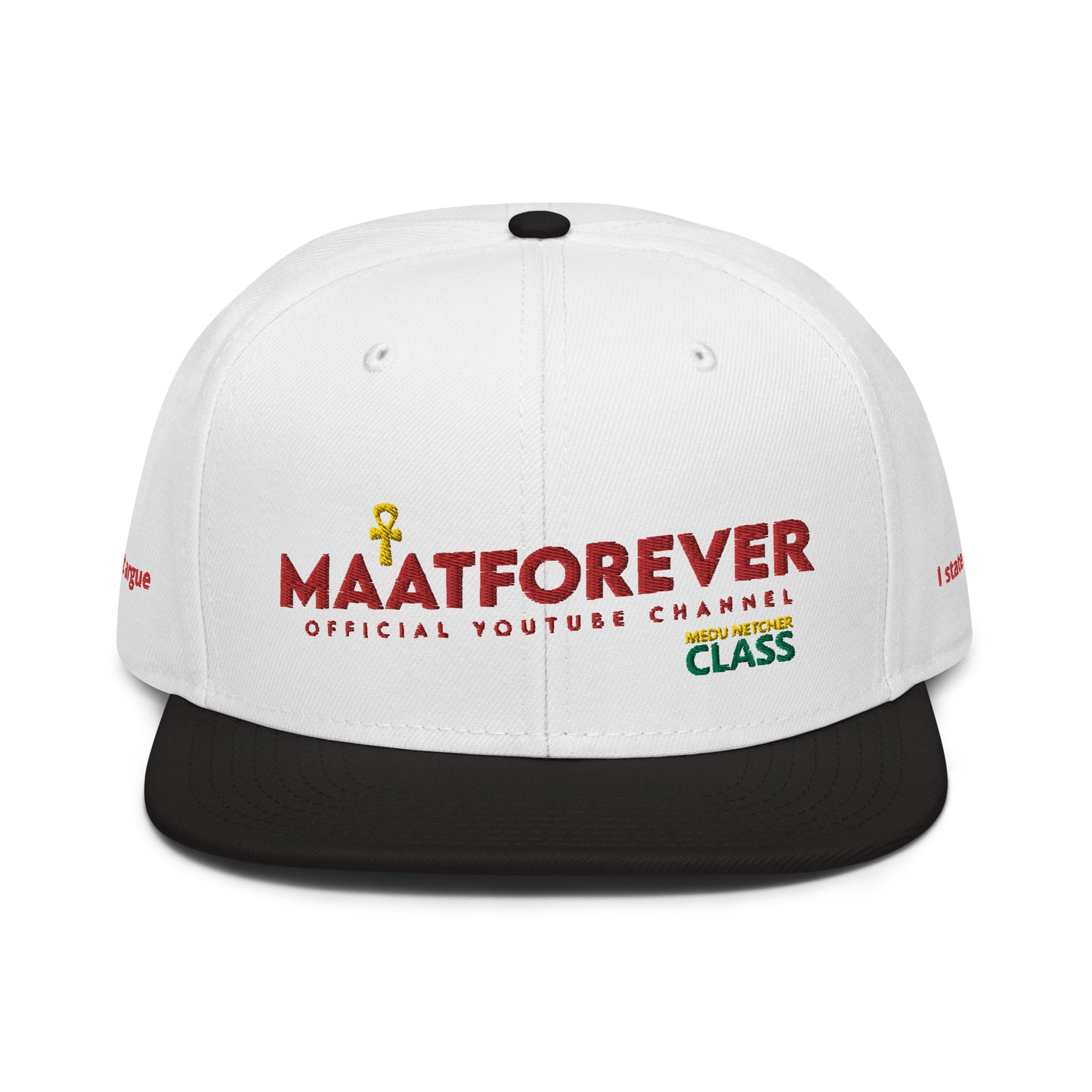 MAAT FOREVER Snapback Hat