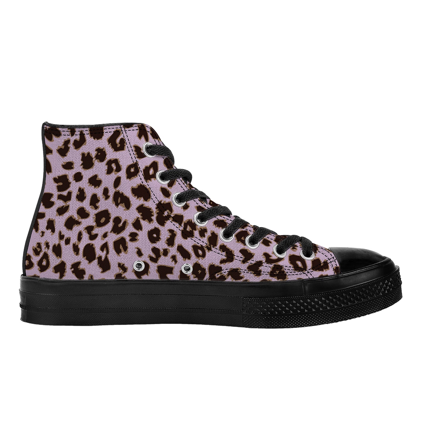 AZONTO CHETAH High Top Canvas Shoes - Black
