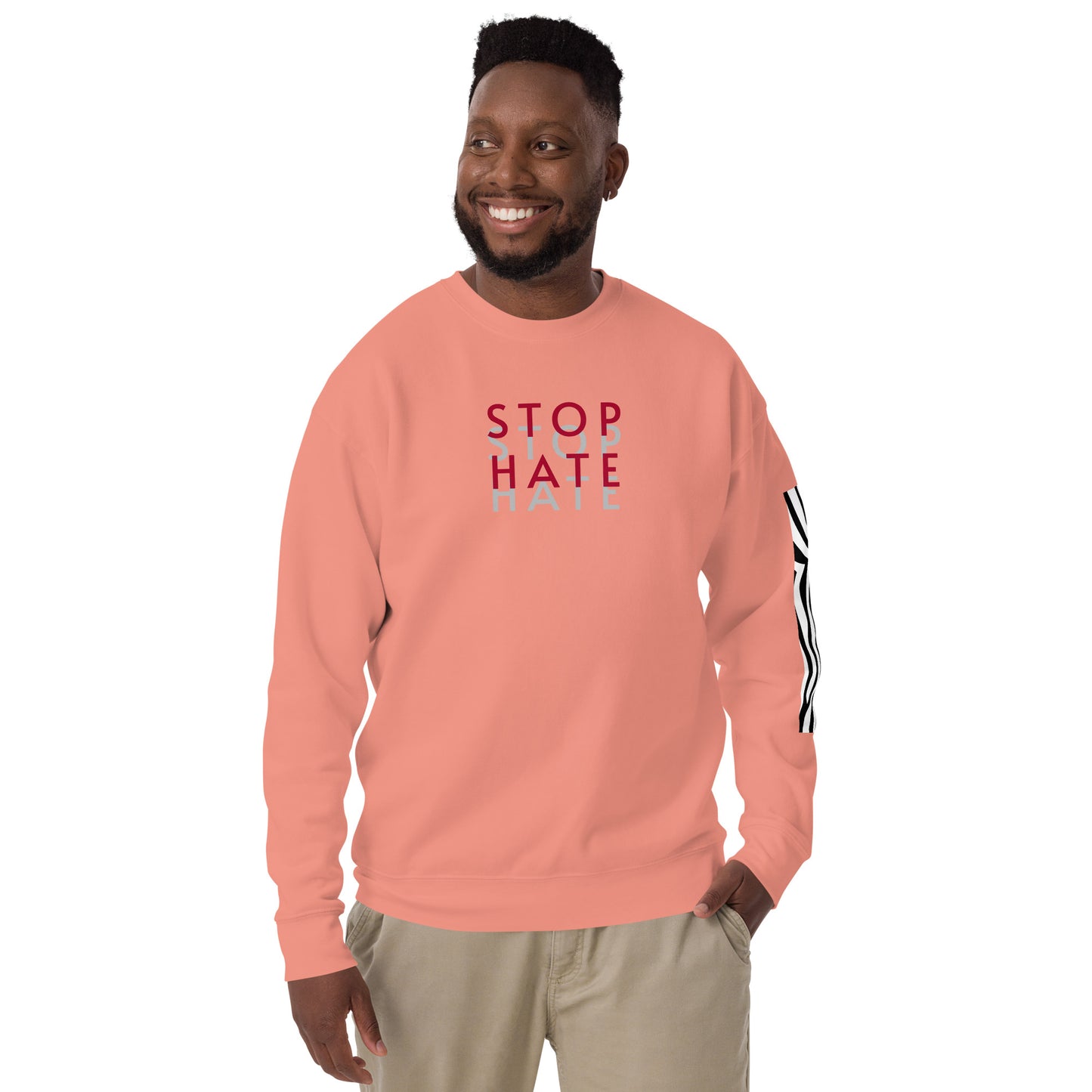 STOP HATE Unisex Premium Sweatshirt