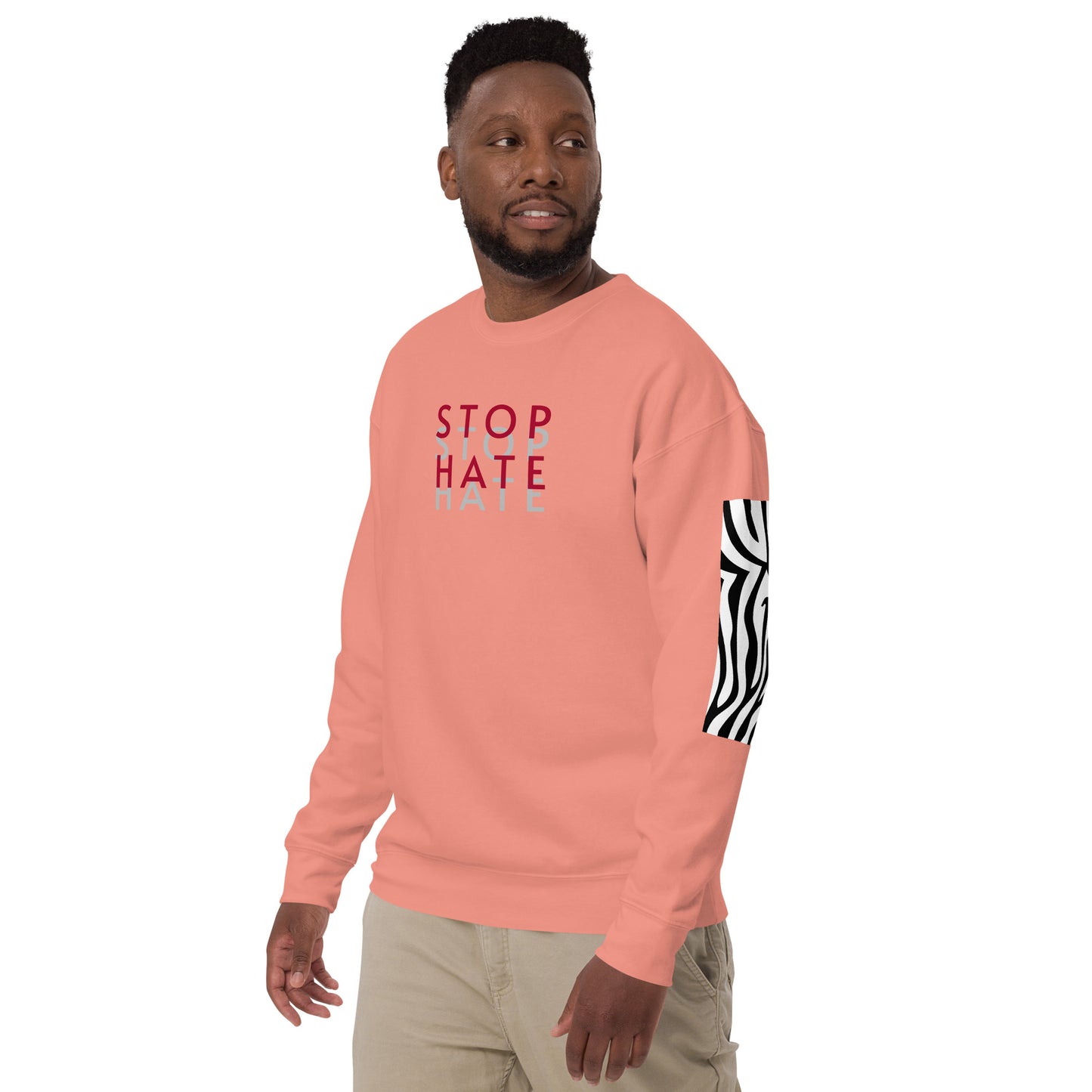 STOP HATE Unisex Premium Sweatshirt
