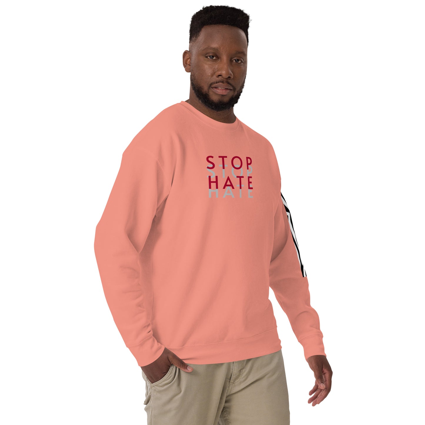 STOP HATE Unisex Premium Sweatshirt