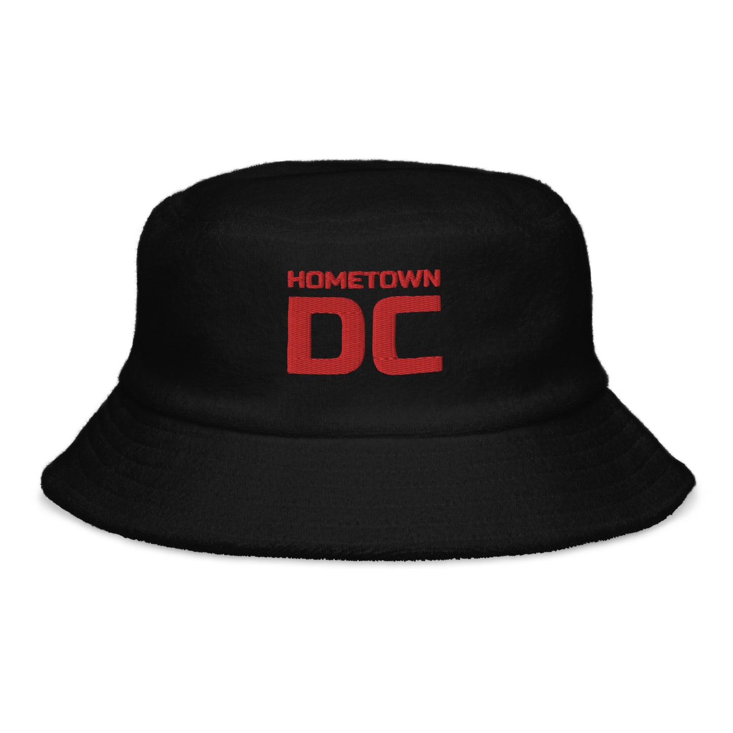 HTDC Unstructured terry cloth bucket hat
