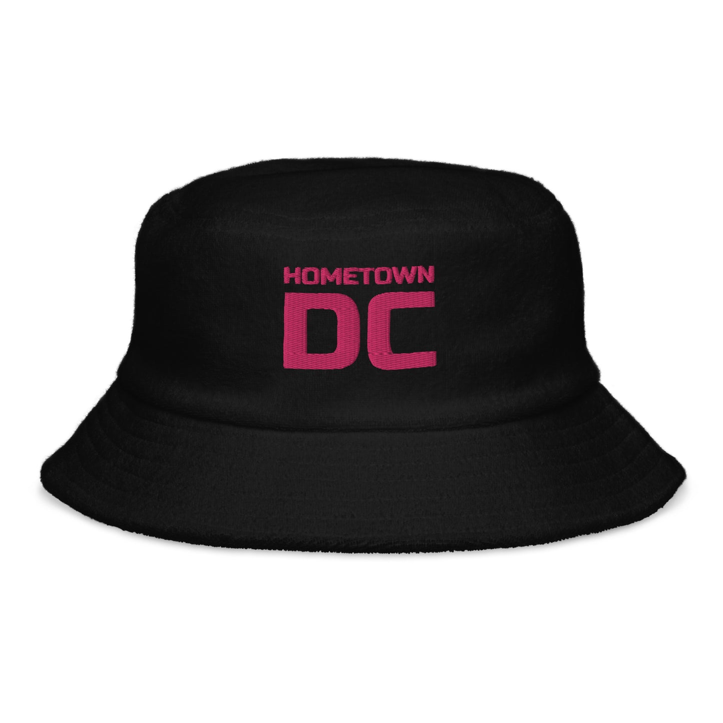 HTDC Unstructured terry cloth bucket hat