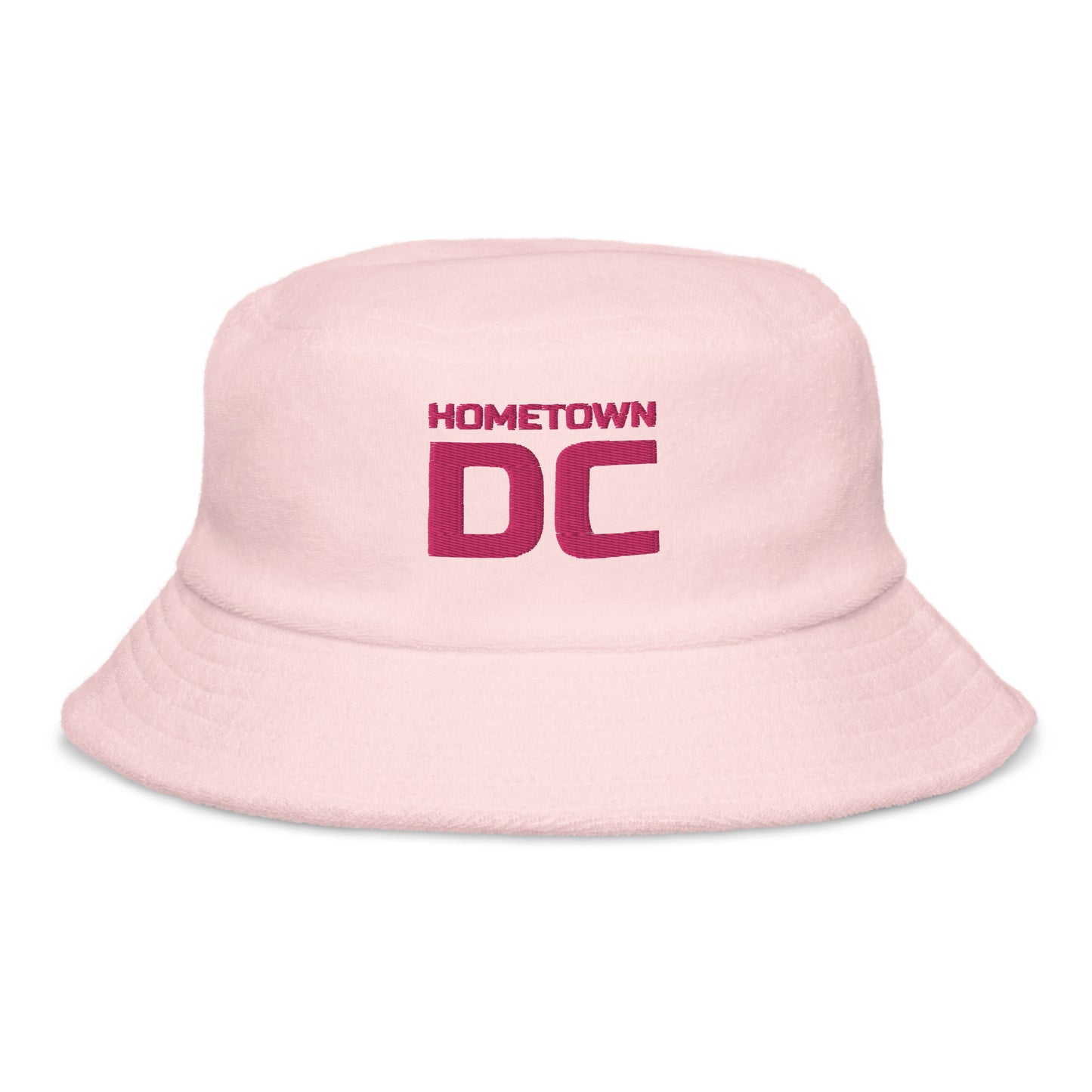 HTDC Unstructured terry cloth bucket hat