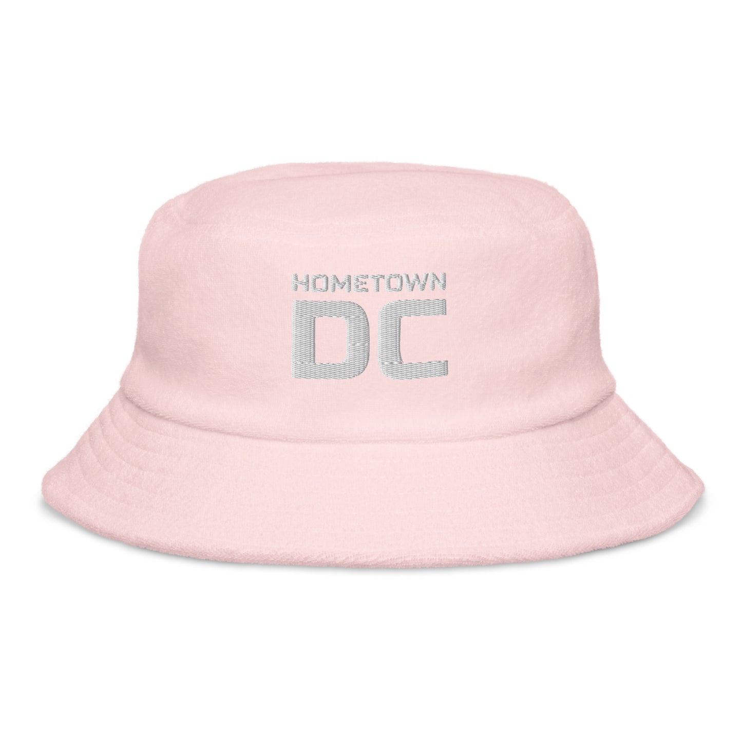 HTDC Unstructured terry cloth bucket hat