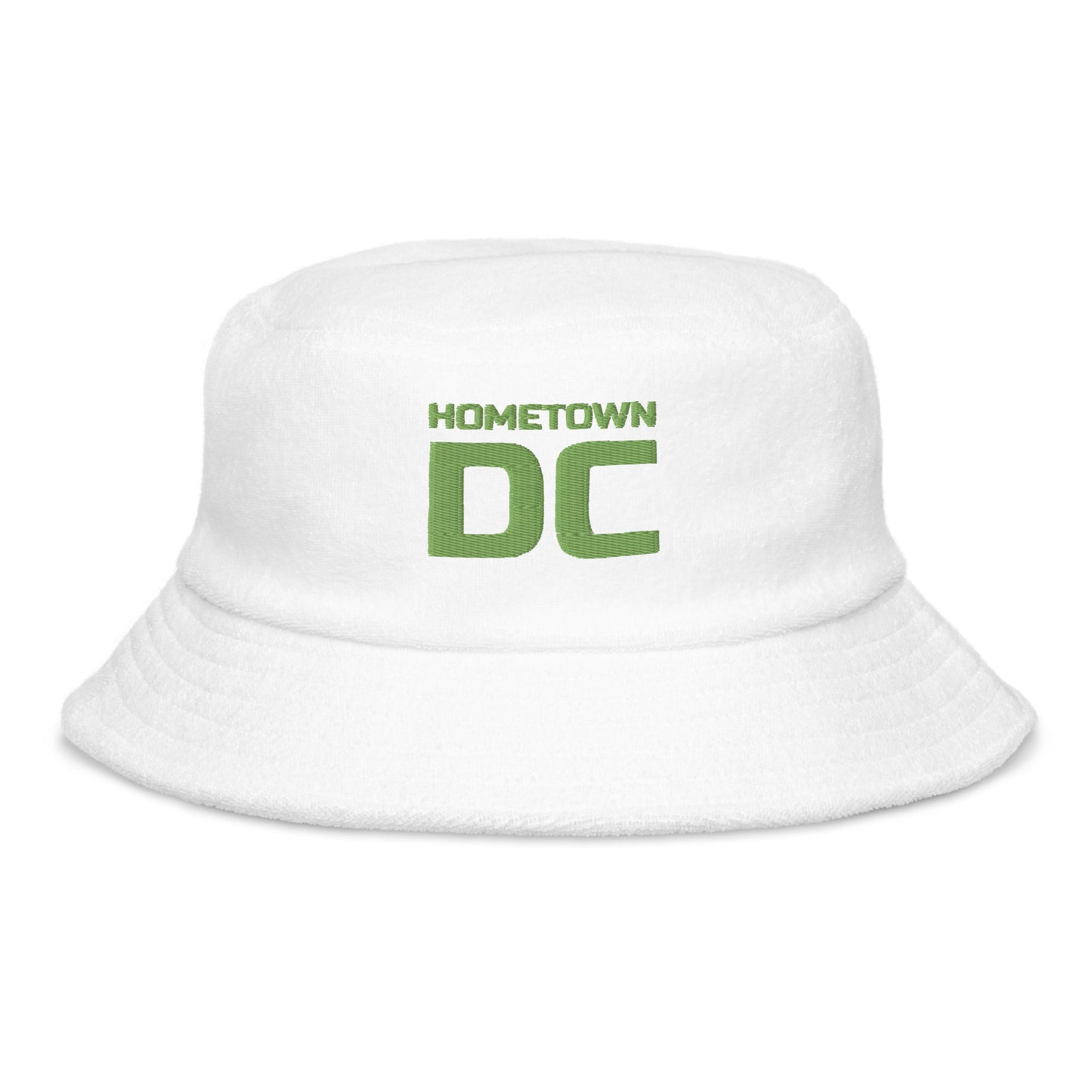 HTDC Unstructured terry cloth bucket hat