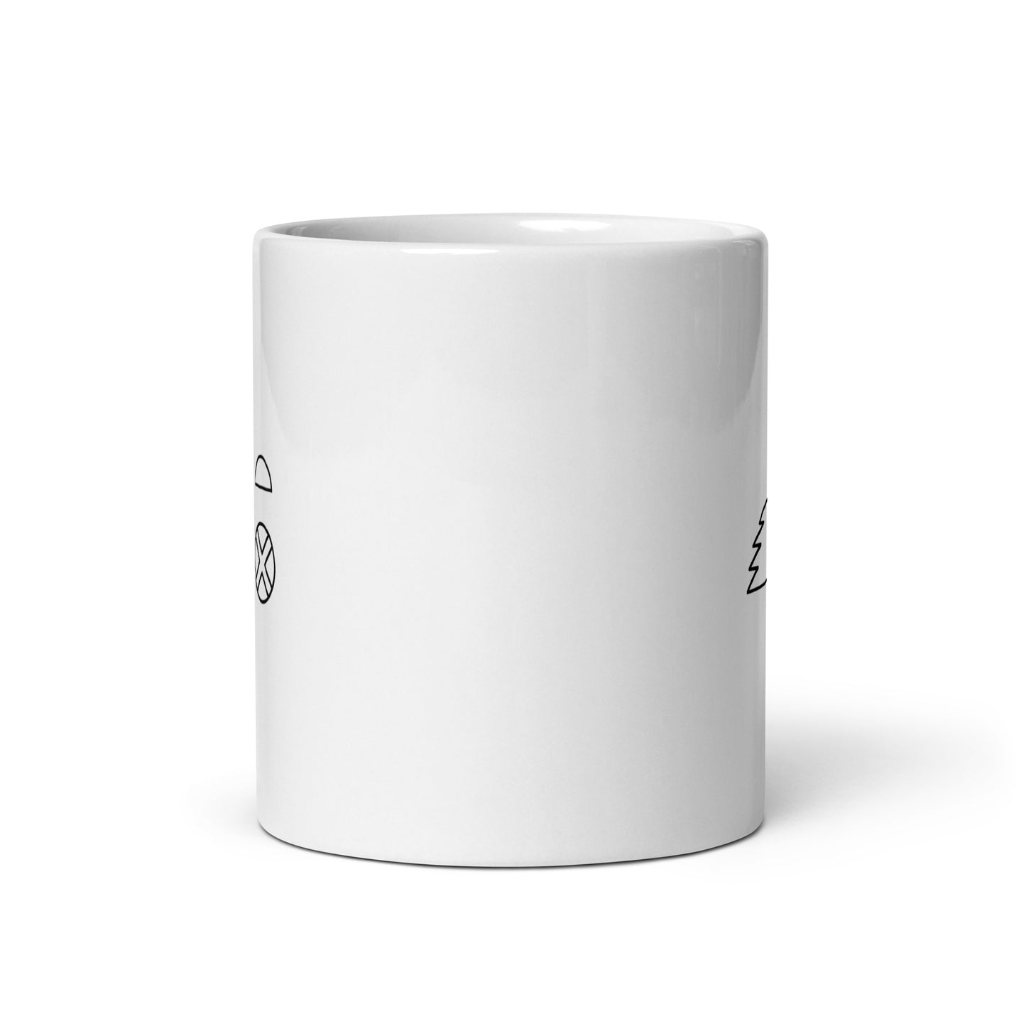 MAAT FOREVER White glossy mug KEMET