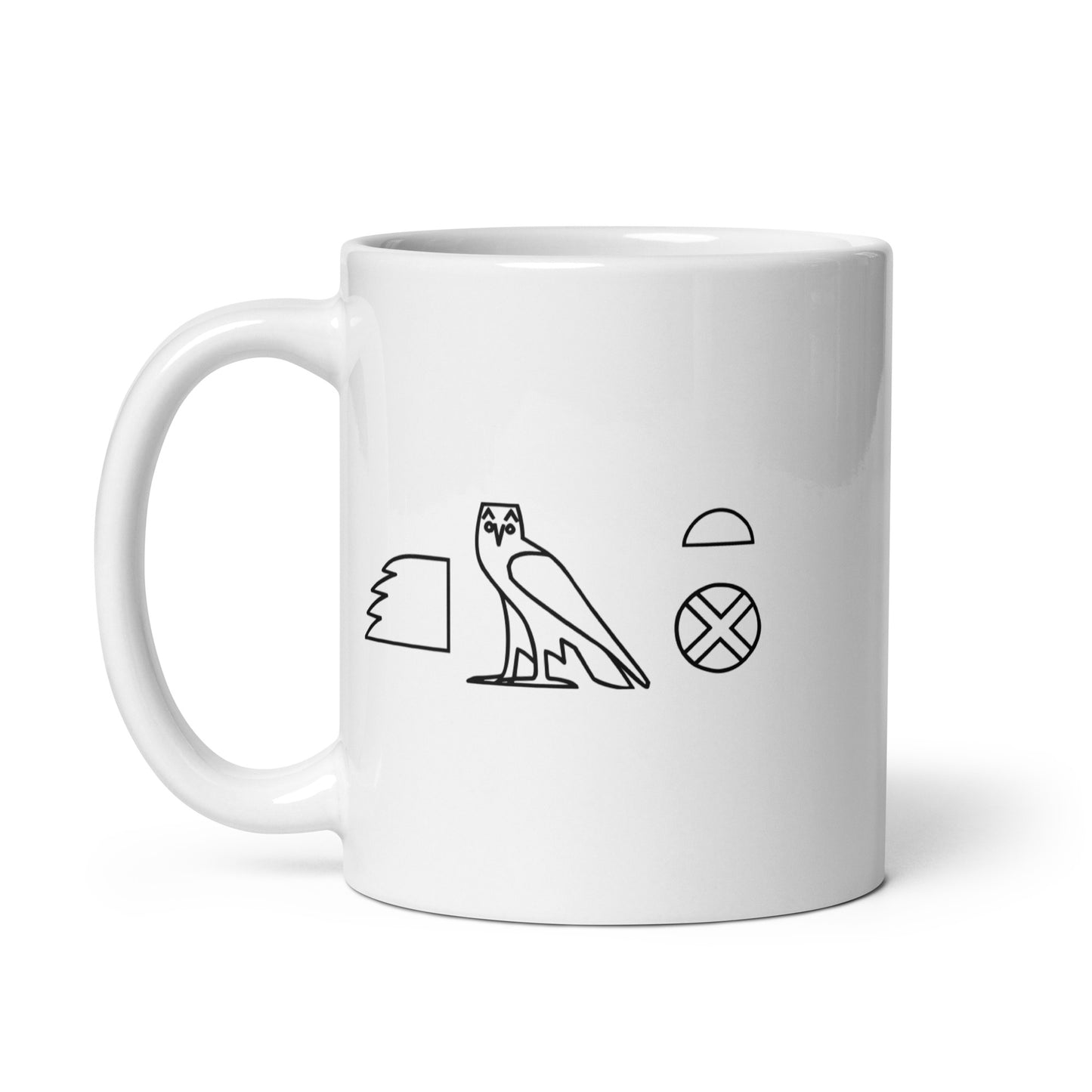 MAAT FOREVER White glossy mug KEMET