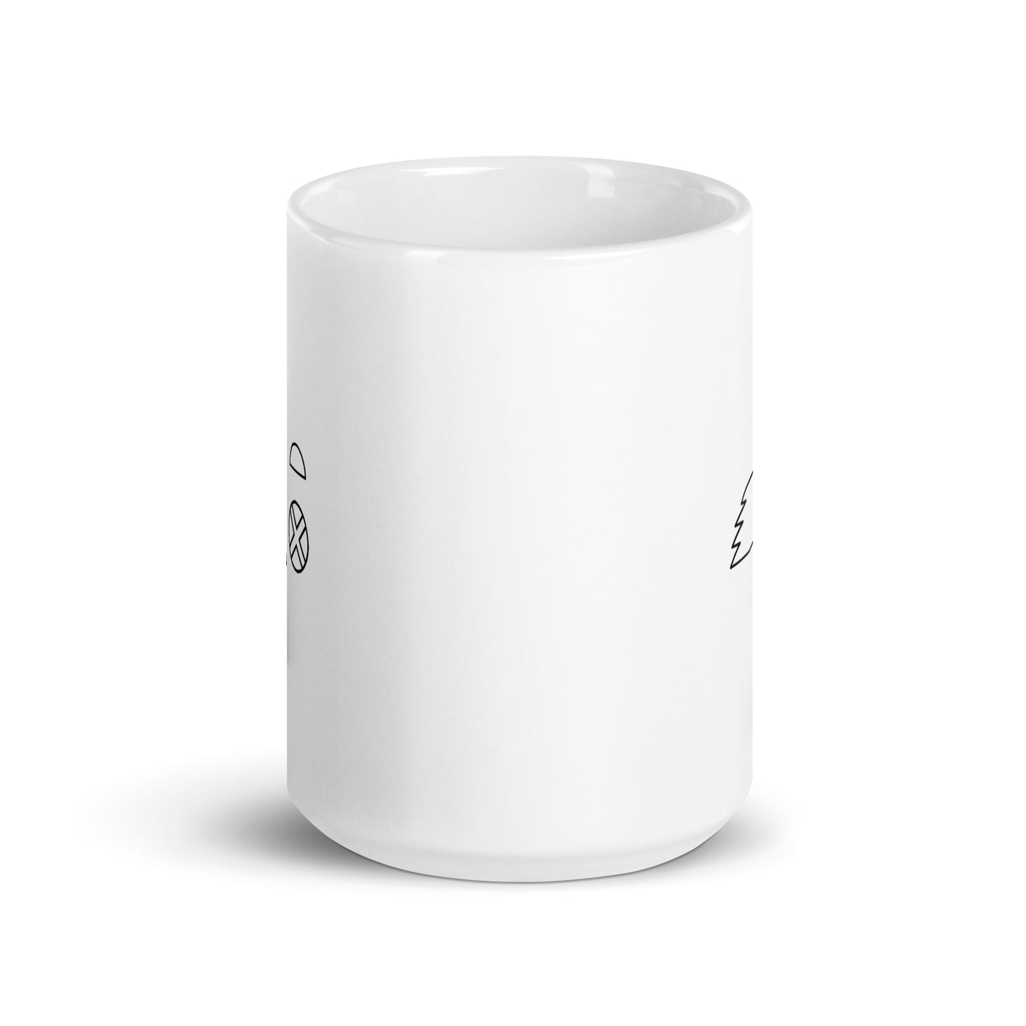 MAAT FOREVER White glossy mug KEMET