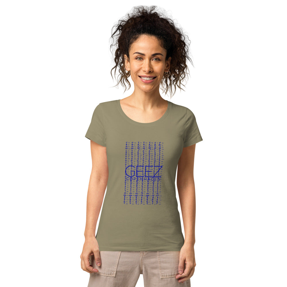 GEEZCPH Women’s basic organic t-shirt