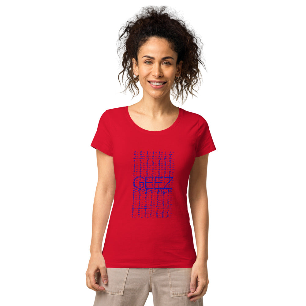 GEEZCPH Women’s basic organic t-shirt