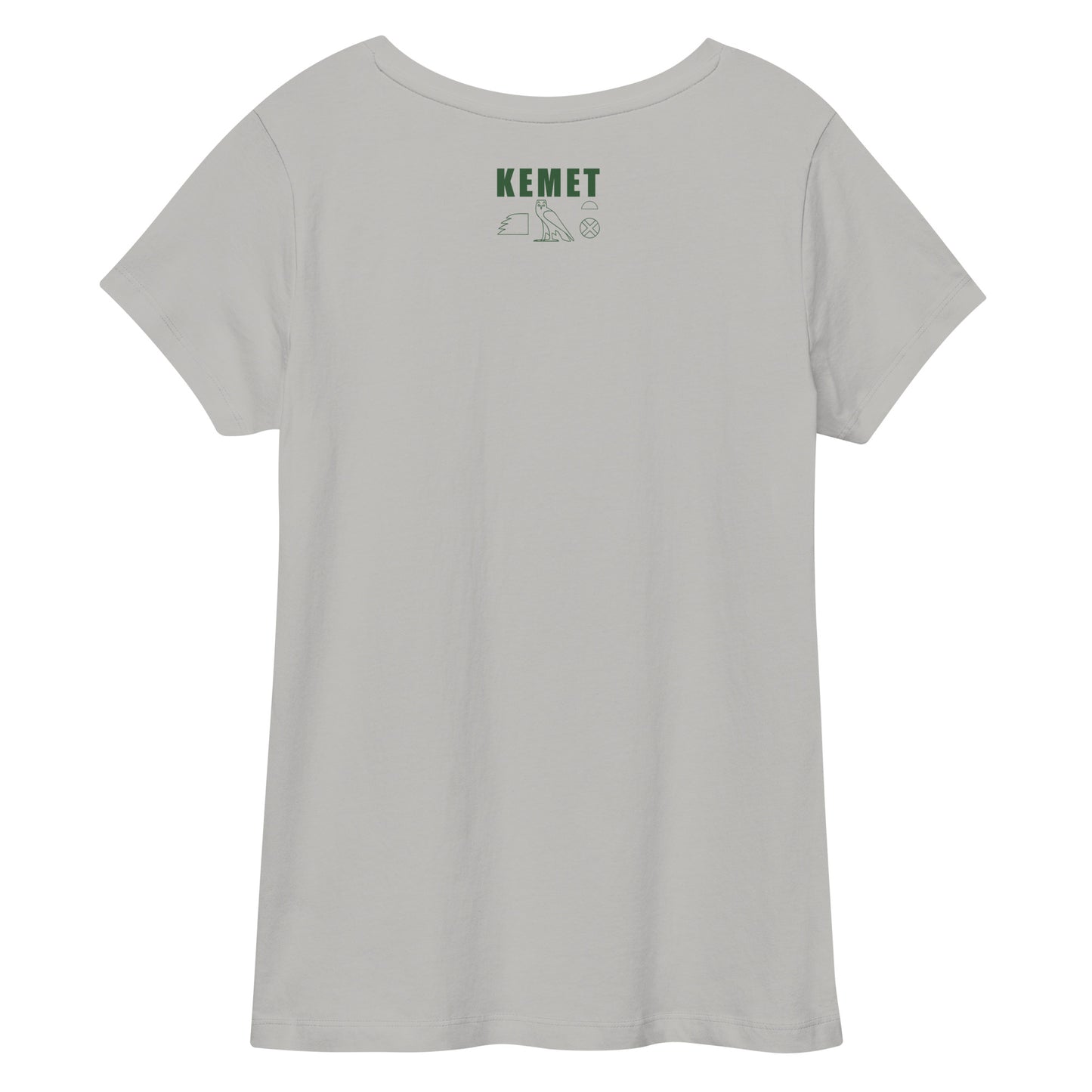 MAAT FOREVER Women’s fitted v-neck t-shirt KEMET