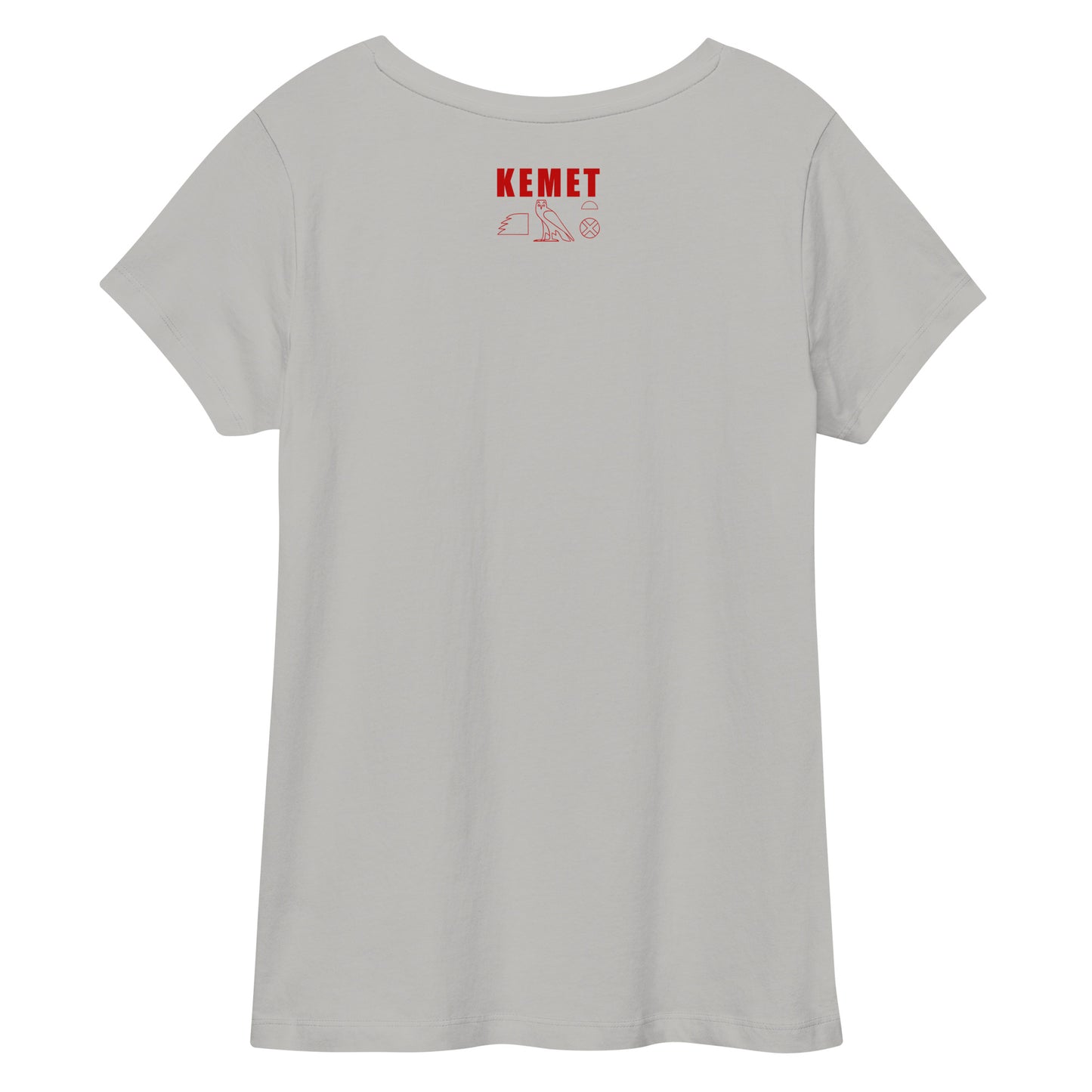 MAAT FOREVER Women’s fitted v-neck t-shirt KEMET