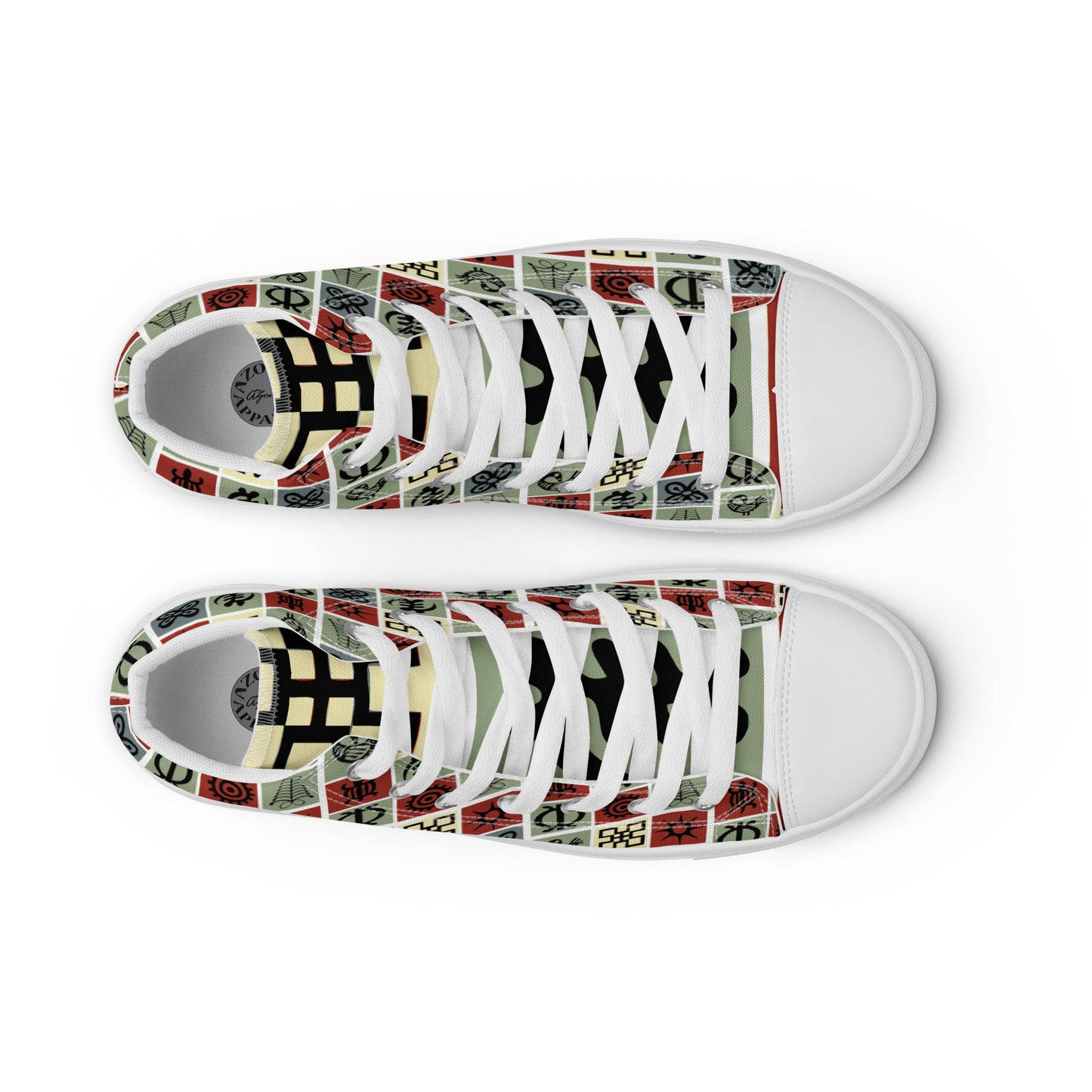 AZONTO Women’s high top canvas shoes