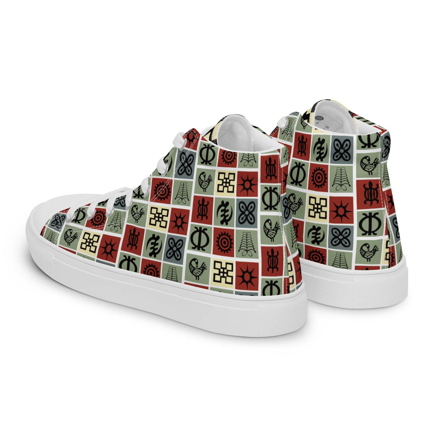 AZONTO Women’s high top canvas shoes