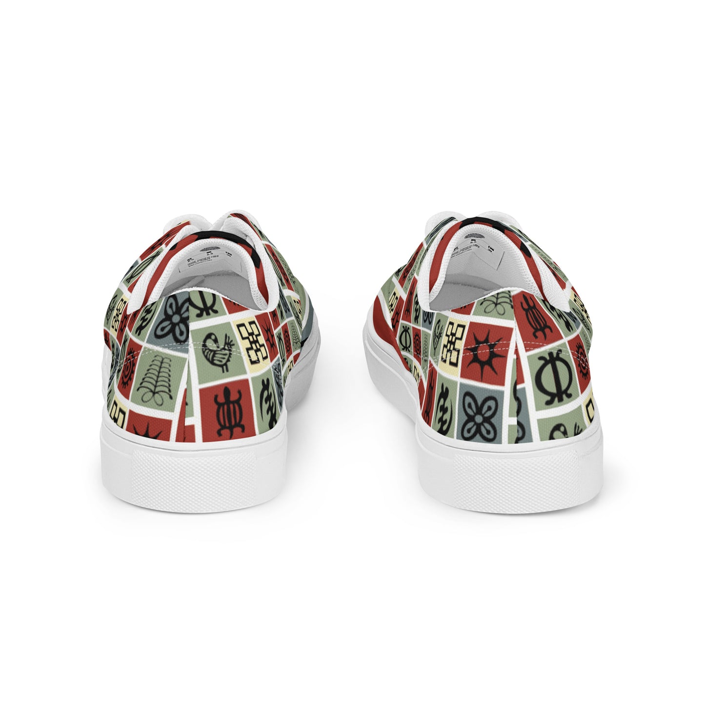 AZONTO Women’s lace-up canvas shoes