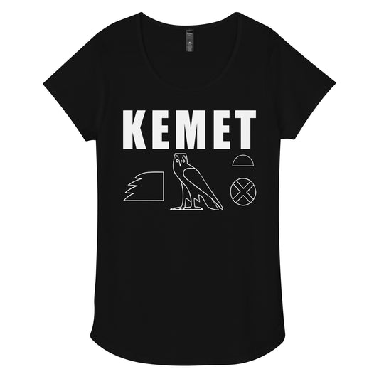 MAAT FOREVER Women’s round neck tee KEMET