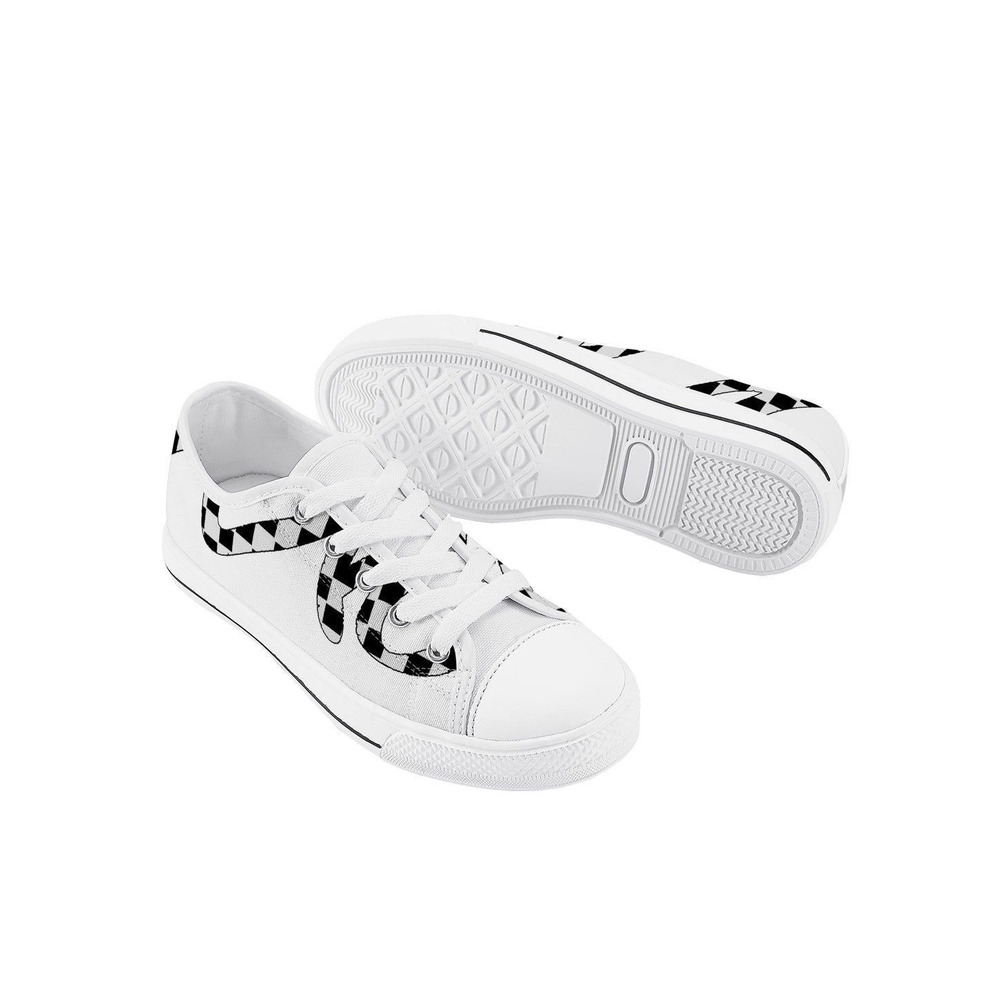 SF_K13 Kids Low Top Canvas Shoes