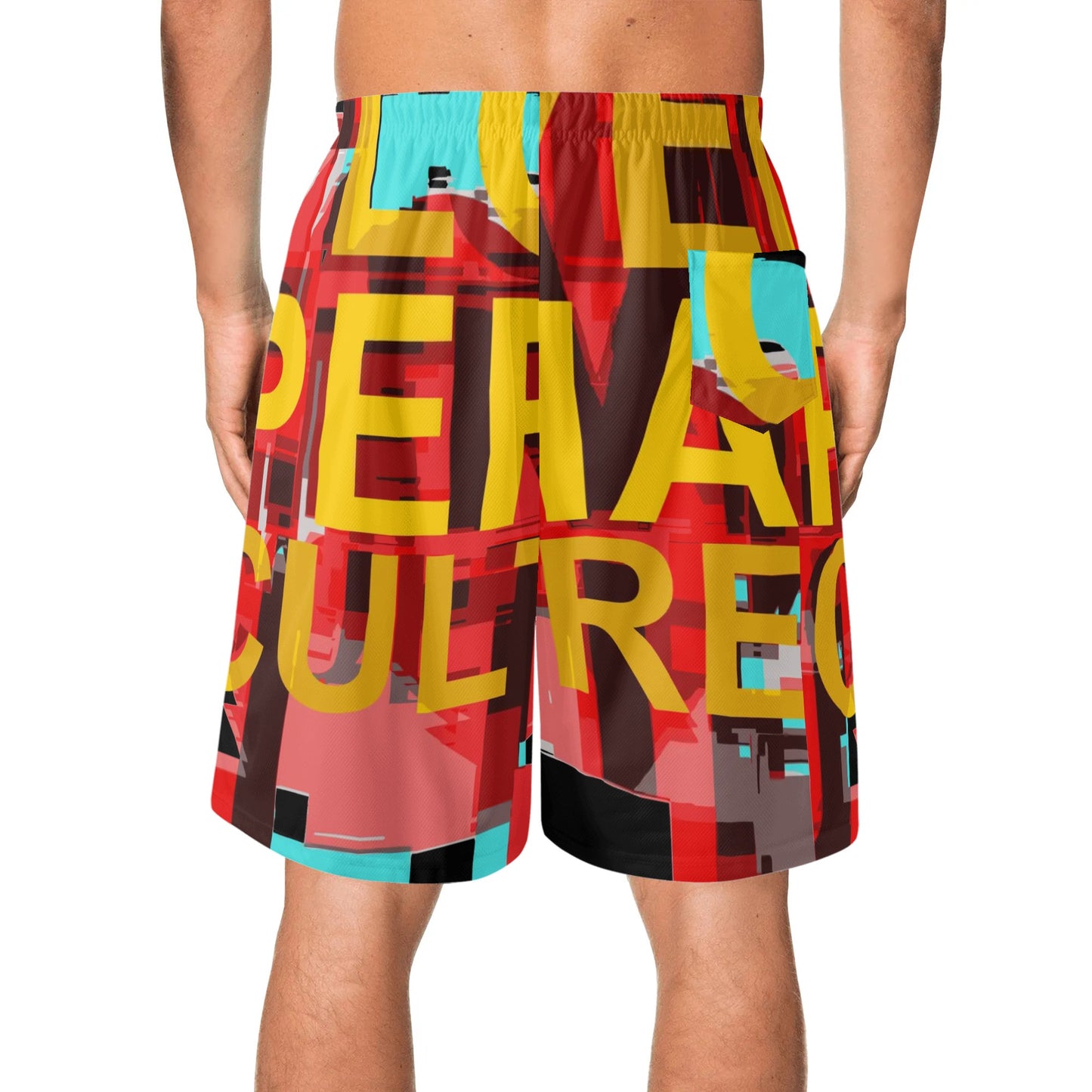 I LOVE PERMACULTURE Mens Lightweight Hawaiian Beach Shorts