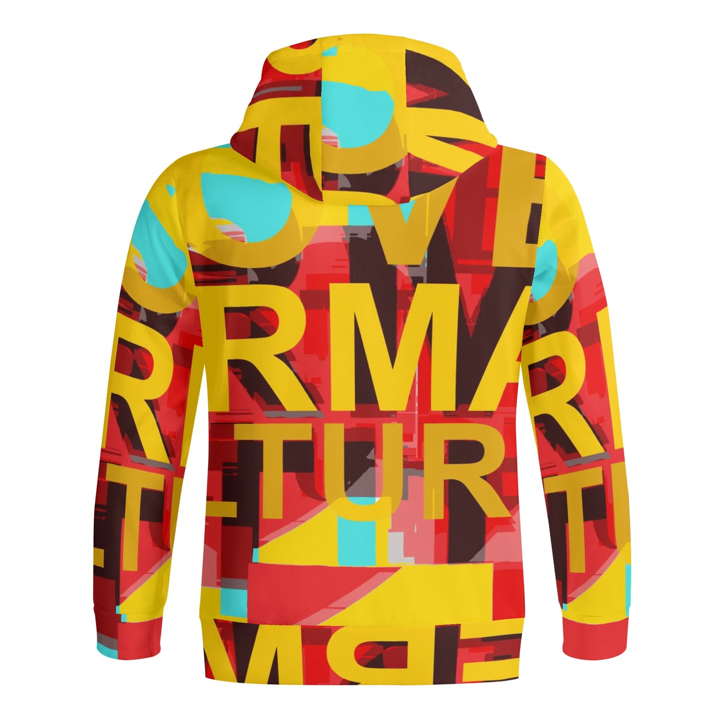 Adult Full Zip Turtleneck Hoodie Streetwear