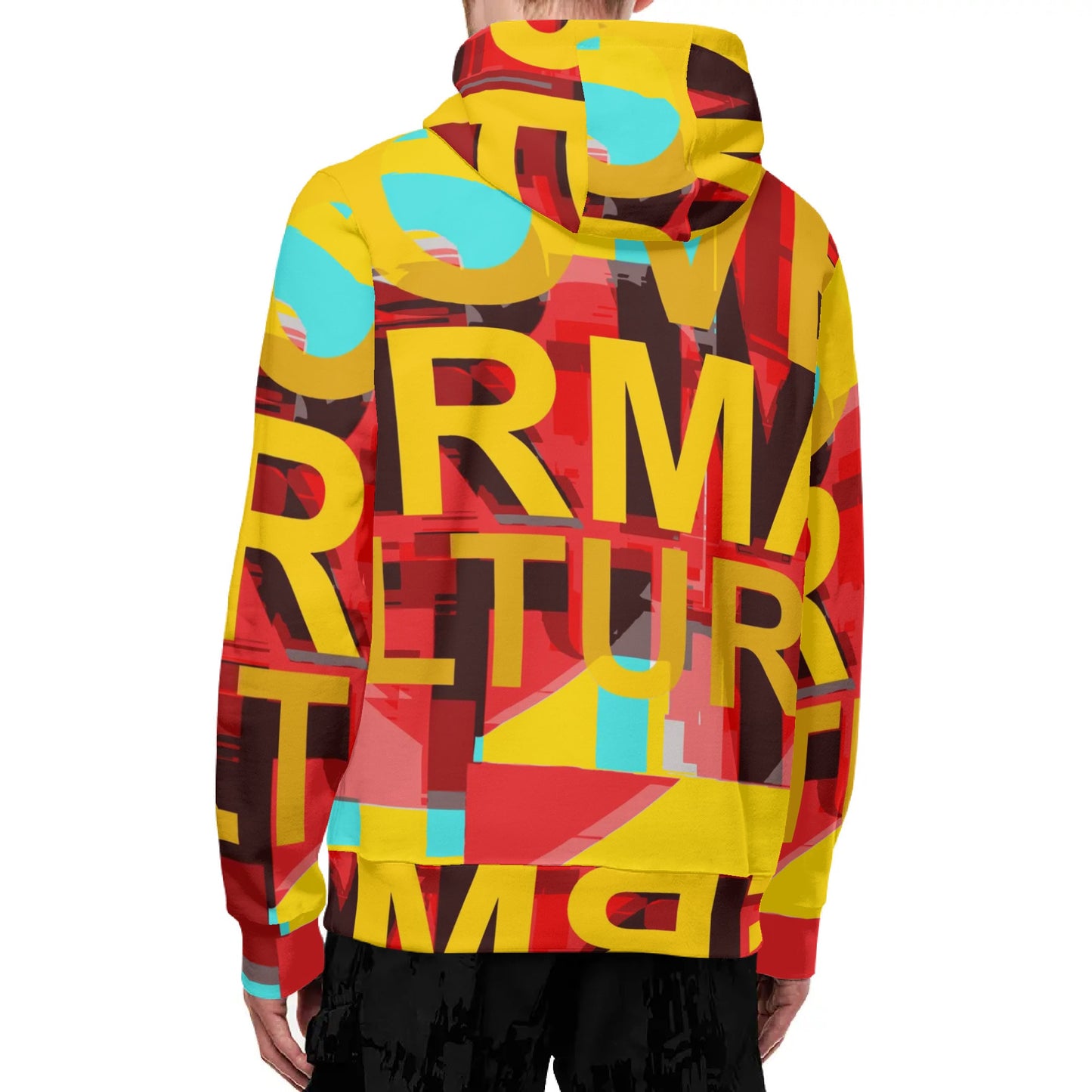 Adult Full Zip Turtleneck Hoodie Streetwear