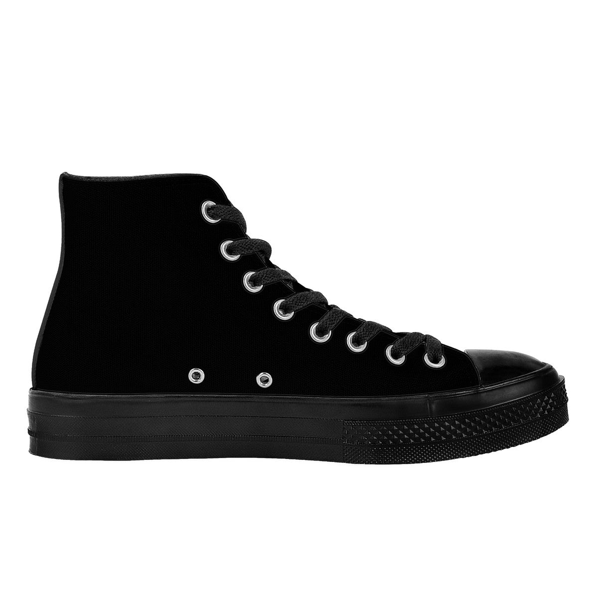 AZONTO SF_D71 High Top Canvas Shoes - Black