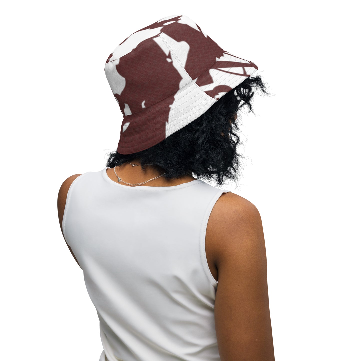 BANTU R G Reversible bucket hat