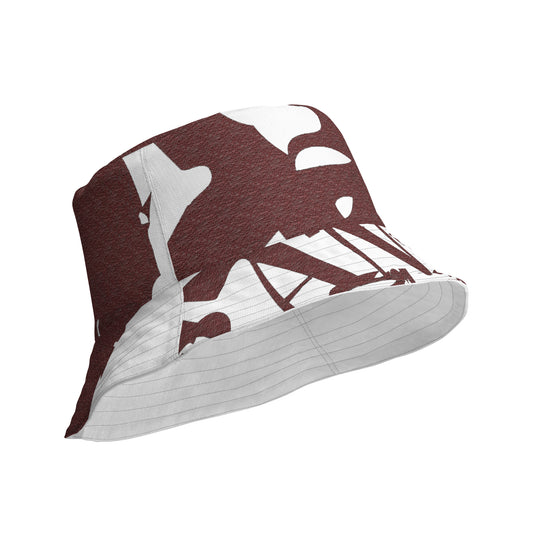 BANTU R G Reversible bucket hat