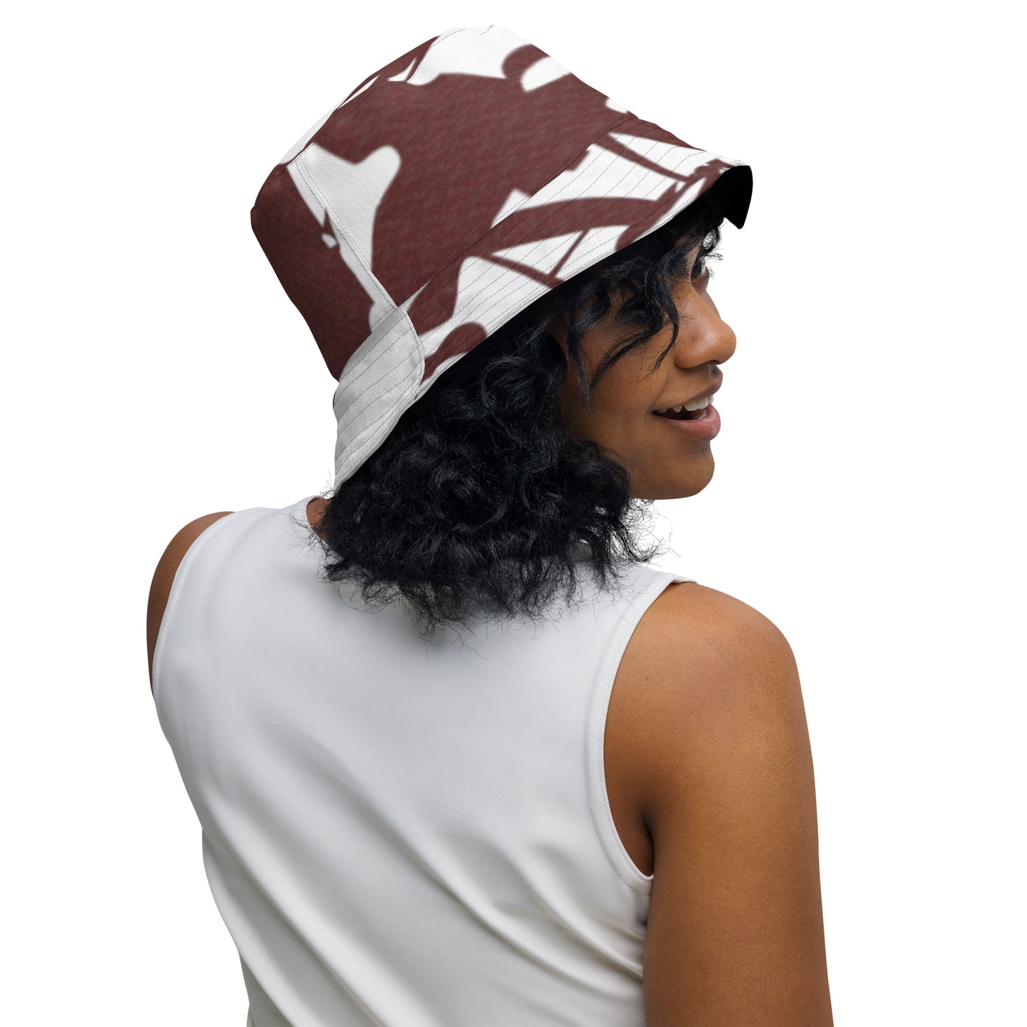 BANTU R G Reversible bucket hat