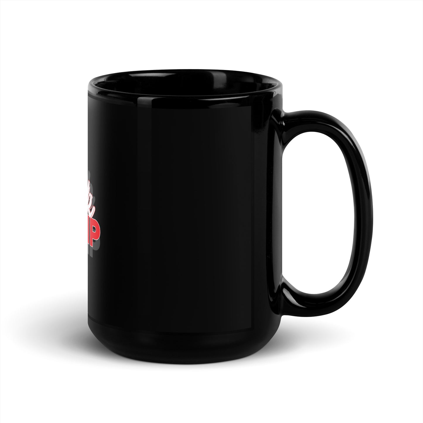 F TRUMP Black Glossy Mug