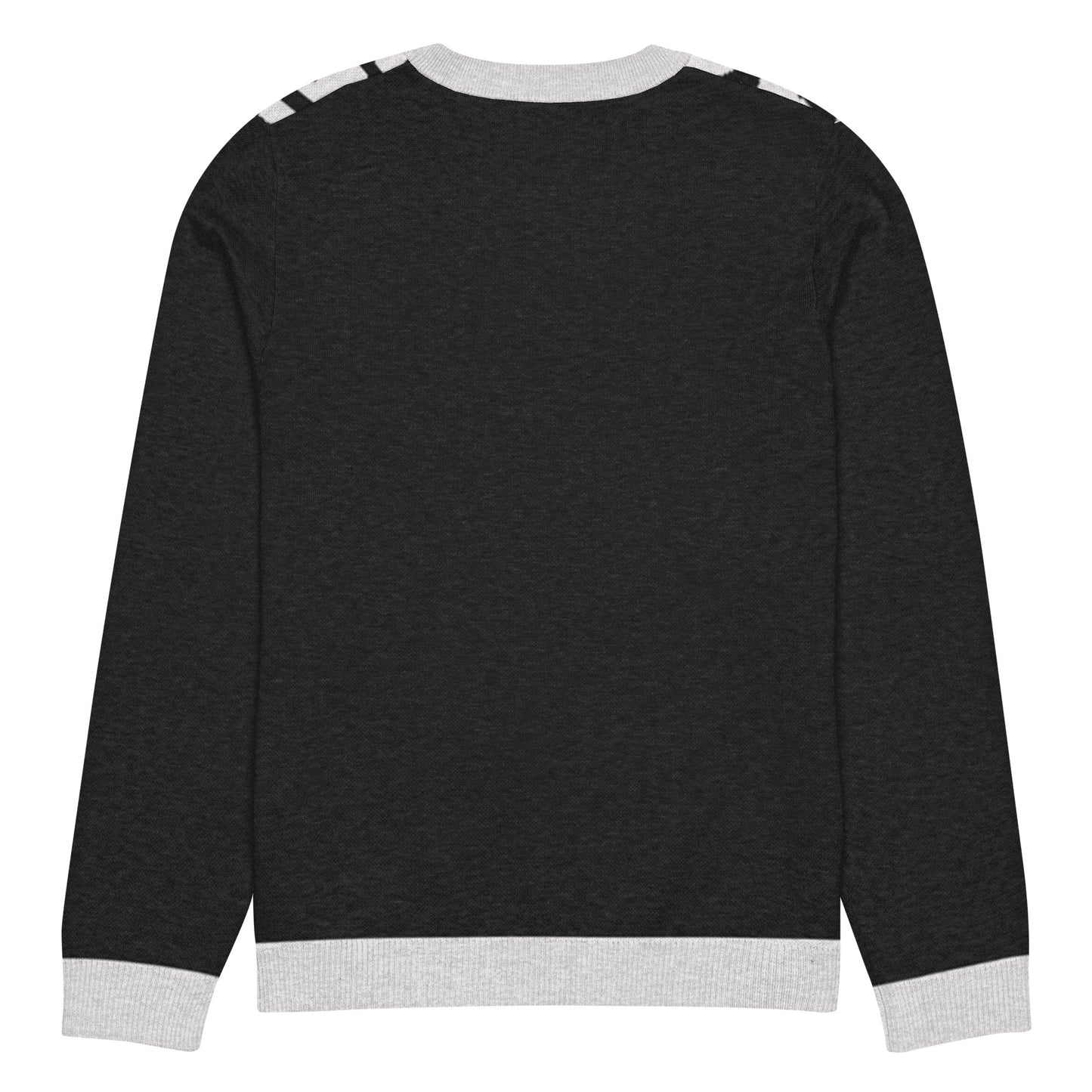 SAVE DEMOCRACY Knitted crew neck sweater