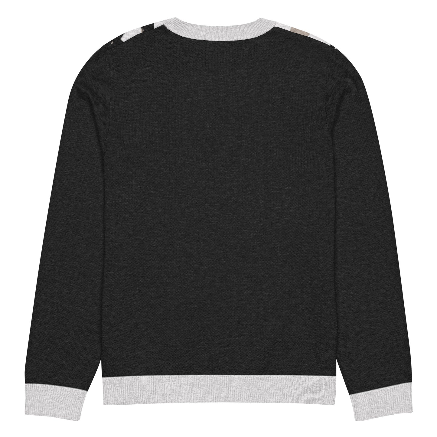 SAVEDEMOCRACY Knitted crew neck sweater