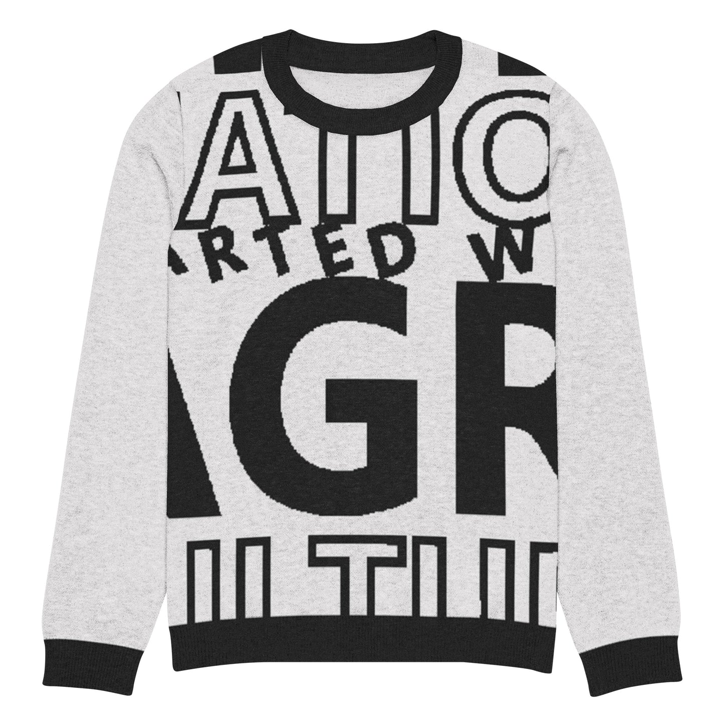 CIVILIZATION Knitted crew neck sweater