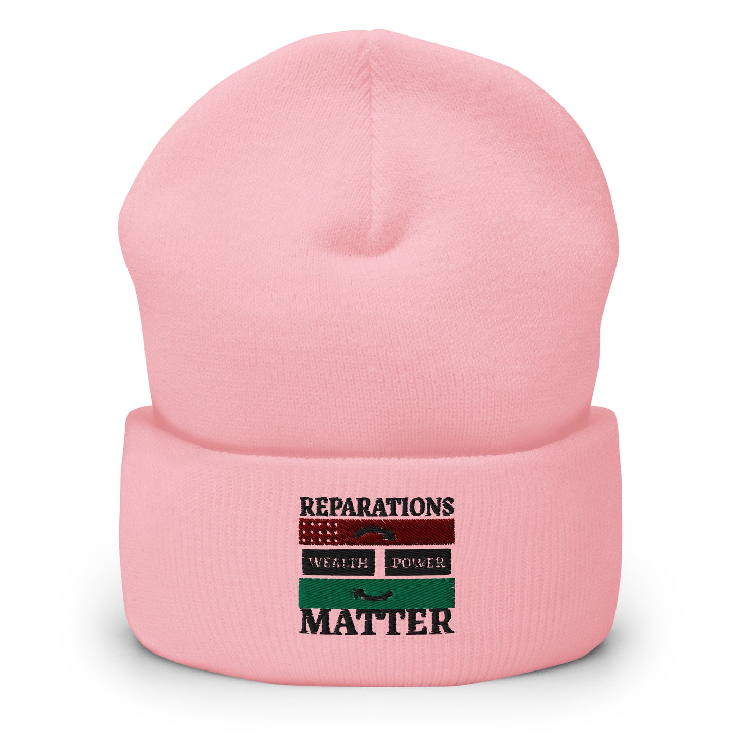 REPARATIONS MATTER Cuffed Beanie